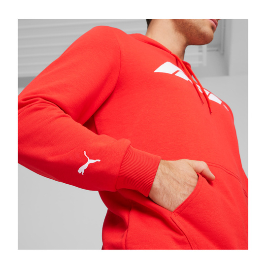 Bluza męska z kapturem Logo czerwona Formula 1