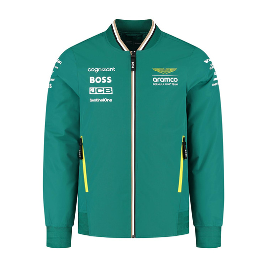 Kurtka męska wiosenna Bomber Team Aston Martin F1 2025
