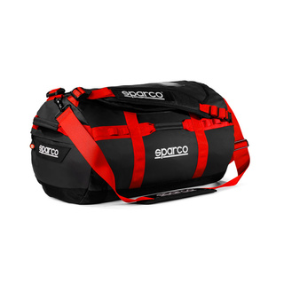 Torba DAKAR-S Sparco czarna/czerwona