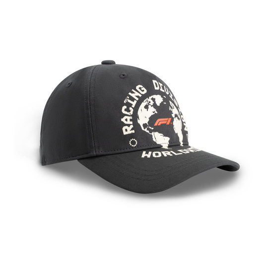 Czapka baseballowa męska RDW Graphic czarna Formuła 1 2026
