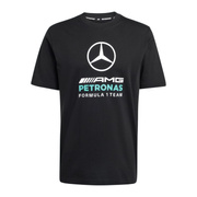 Koszulka t-shirt Large Logo Mercedes AMG F1 2026 czarna