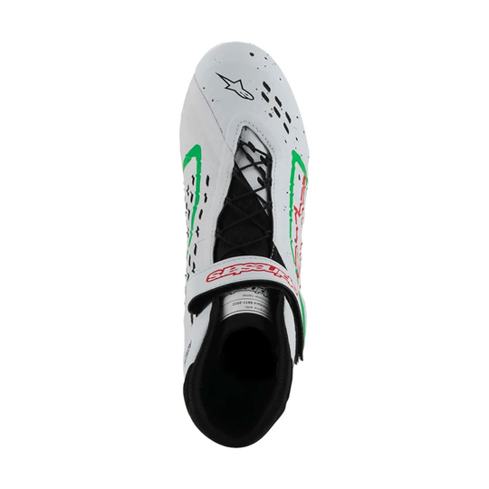 Buty Alpinestars Tech-1 KX V3 biało/zielone biało-zielone (FIA)