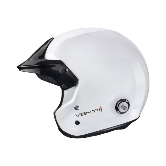 Kask Stilo Venti4 Trophy Jet Composite Hans biały (FIA)