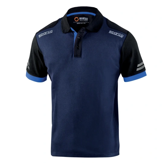 Koszulka polo Tech Sparco granatowa
