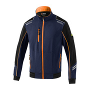 Kurtka Tech Sparco granatowa/pomarańczowa