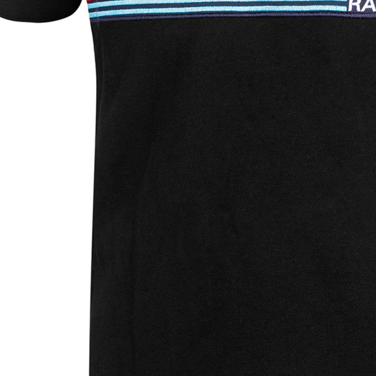 Koszulka polo Martini Stripe Sparco czarna