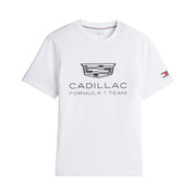 Koszulka t-shirt Shield Cadillac F1 2026 biała