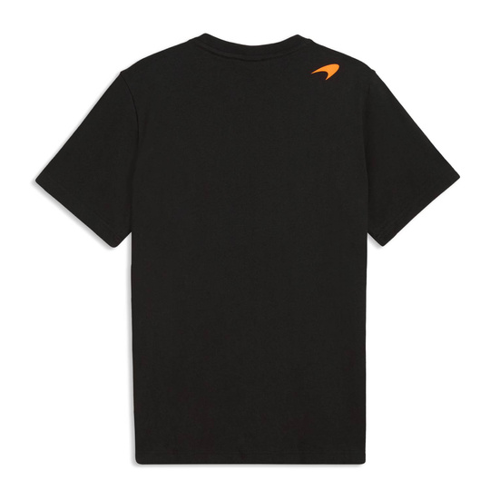 Koszulka t-shirt męska czarna Large Logo McLaren F1 2026