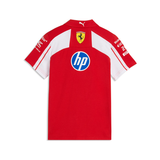 Koszulka polo dziecięca Team Scuderia Ferrari F1