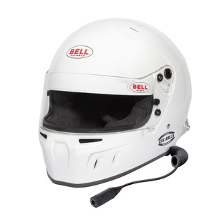 Kask zamknięty Bell GT6 Rally PRO biały (homologacja FIA)