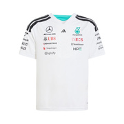 Koszulka t-shirt dziecięca Team Mercedes AMG F1 2026 biała