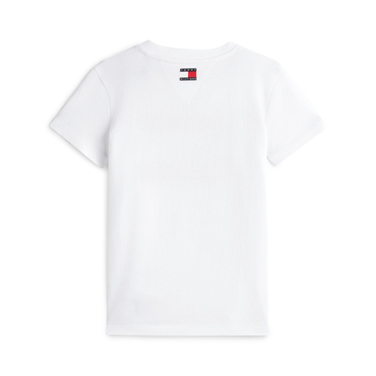 Koszulka t-shirt dziecięca Chevron Cadillac F1 2026 biała