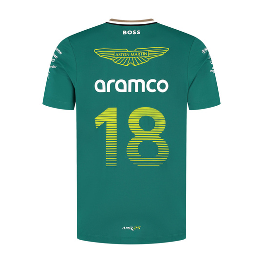 Koszulka t-shirt męska Stroll Team Aston Martin F1 2025