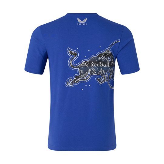 Koszulka T-shirt dziecięca Graphic Bull niebieska Red Bull Racing 2026
