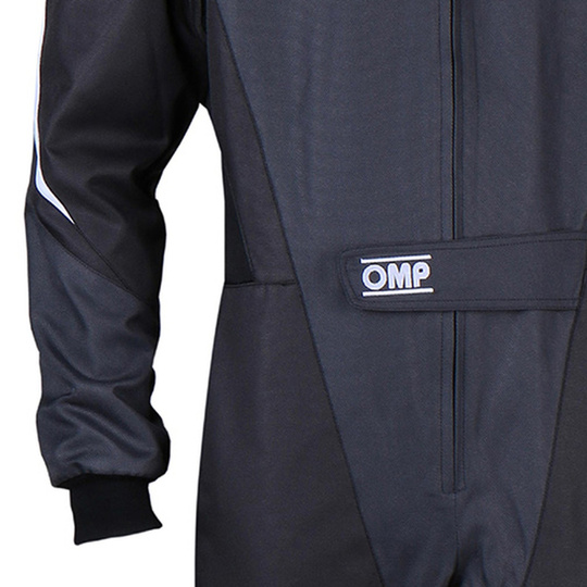 Kombinezon dziecięcy OMP KS-3X czarny (FIA)