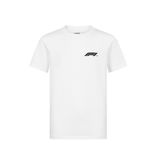 Koszulka t-shirt dziecięca Graphic Formula 1 biała