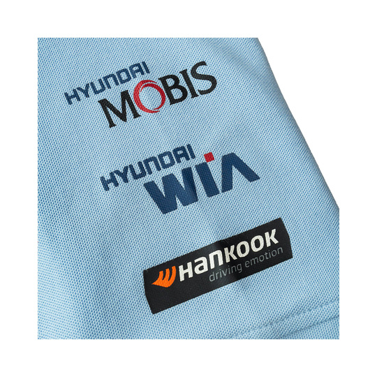 Koszulka polo Team Hyundai Motorsport niebieska