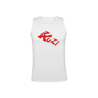 Koszulka Tank top męska biała Kuzi