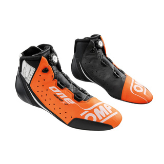 Buty OMP One Evo X R pomarańczowe/czarne (FIA)