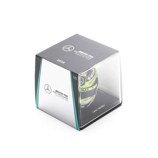 Model 1:5 kask Lewis Hamilton Silverstone GP Mercedes AMG F1