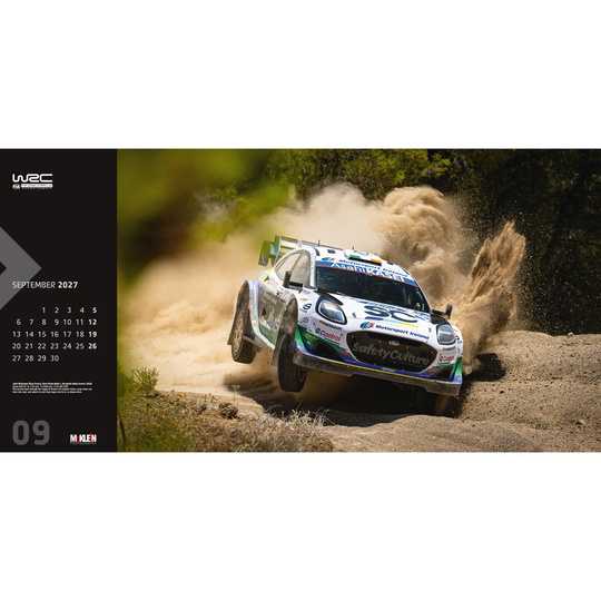 Kalendarz ścienny Rally 2027 - The Wider View McKlein