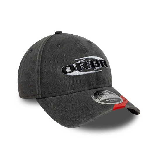 Czapka baseballowa męska Washed czarna Red Bull Racing 2026