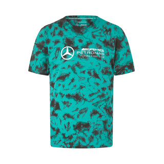 Koszulka męska Tie Dye Mercedes AMG F1 2024