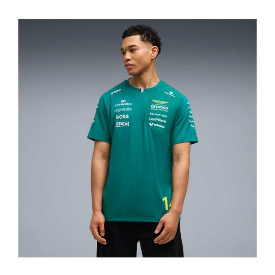 Koszulka t-shirt męska Alonso Team Aston Martin F1 2026
