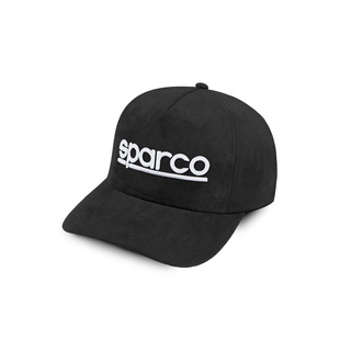 Czapka męska baseballowa Sparco SUEDE czarna