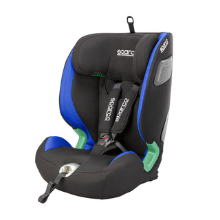 Fotelik dziecięcy Sparco SK5000I czarny/niebieski