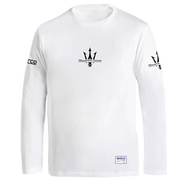 Koszulka Longsleeve Maserati Corse Sparco biała
