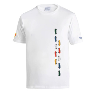 Koszulka t-shirt HF Delta Collections Sparco biała