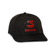 Czapka z daszkiem Debossed Logo Ayrton Senna Collection 2026 czarna