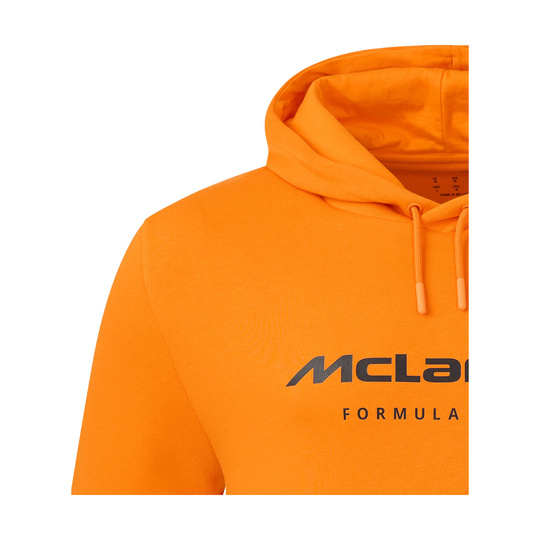 Bluza dziecięca z kapturem Essential pomarańczowa McLaren F1 