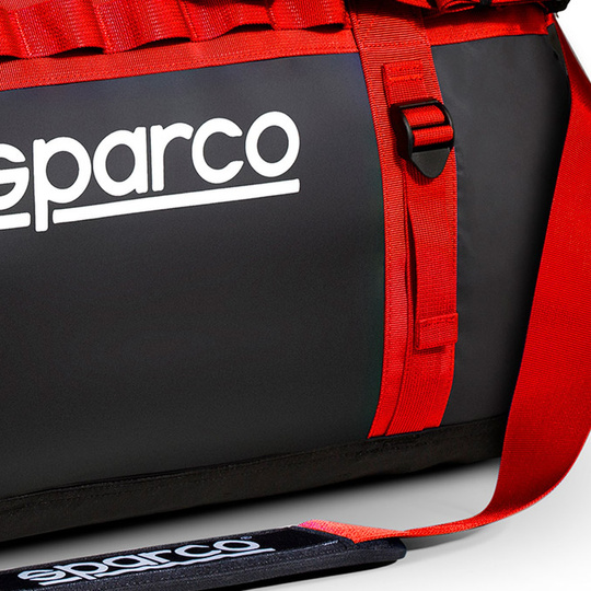 Torba DAKAR-L Sparco czarna/czerwona