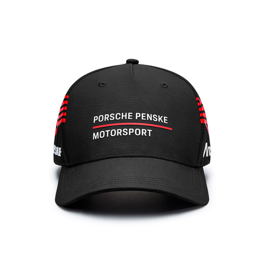 Czapka baseballowa męska Penske czarna Porsche Motorsport
