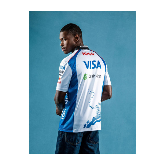 Koszulka polo męska Team Visa CashApp Racing Bulls 2025