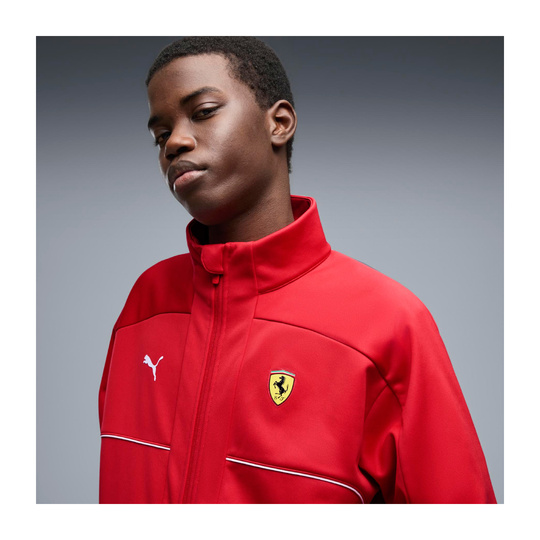 Kurtka Softshell Logo Scuderia Ferrari F1 2026 czerwona