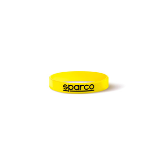 Opaska na nadgarstek Logo Sparco żółta