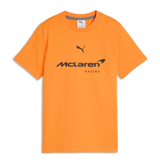 Koszulka t-shirt dziecięca Large Logo McLaren F1 2026 pomarańczowa