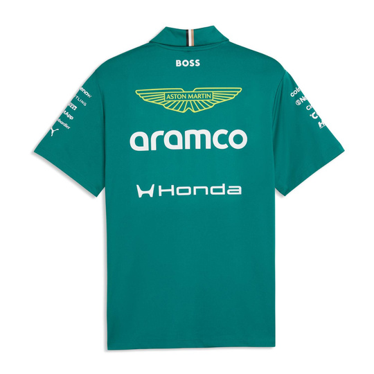 Koszulka polo męska Team Aston Martin F1 2026