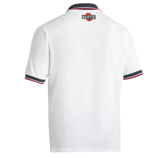 Koszulka polo męska Sparco Martini Pocket biała