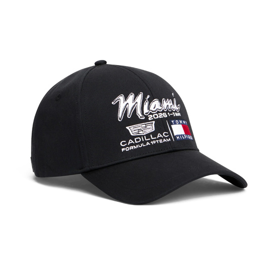Czapka męska baseballowa czarna Miami GP Cadillac F1 2026