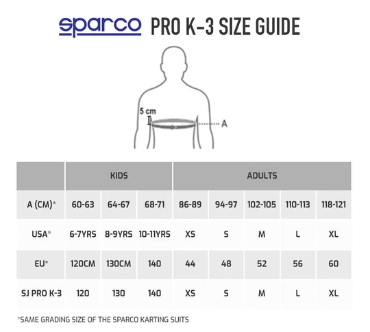 Kamizelka ochronna Sparco SJ PRO K-3
