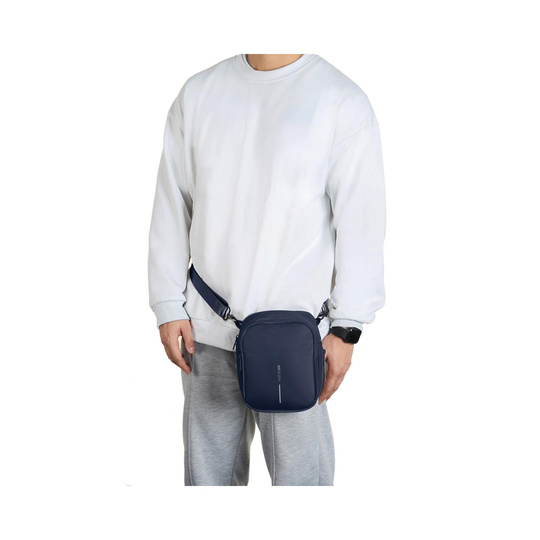 Saszetka męska XD Design BOXY SLING granatowa