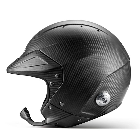 Kask otwarty Sparco Flux RJ-i CARBON czarny (FIA)