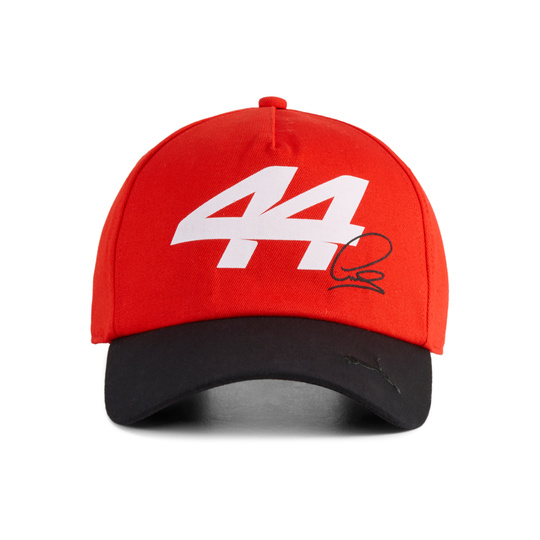 Czapka z daszkiem Lewis Hamilton Graphic Scuderia Ferrari F1 2026 czerwona