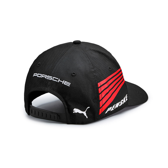 Czapka baseballowa męska Penske czarna Porsche Motorsport