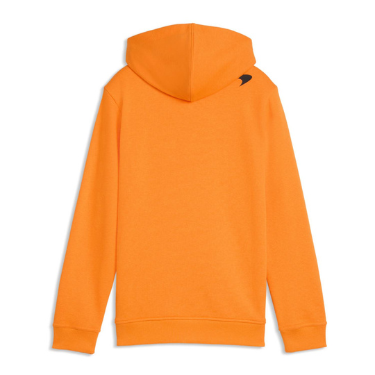 Bluza dziecięca z kapturem pomarańczowa Logo McLaren F1 2026