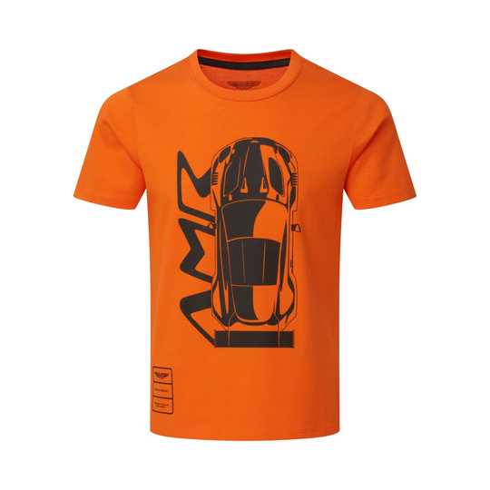 Koszulka t-shirt dziecięca AMR Graphic Aston Martin Racing 2026 czerwona
